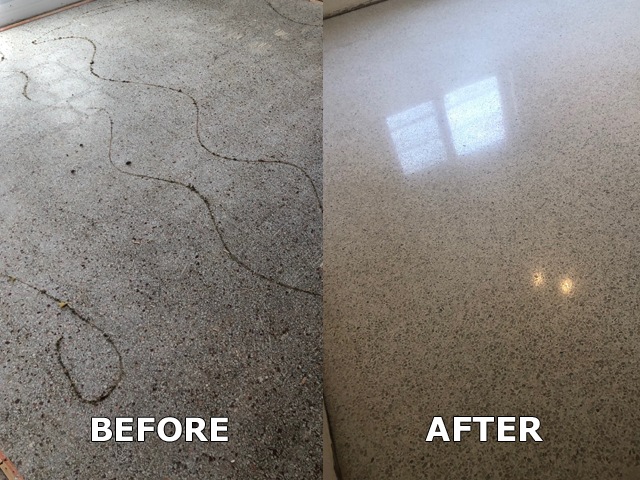 How to Restore a Worn Down Terrazzo Floor in Ft. Lauderdale?