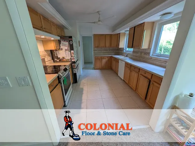 Expert Dust-Free & Damage-Free Tile Removal by Colonial Floor and Stone Care