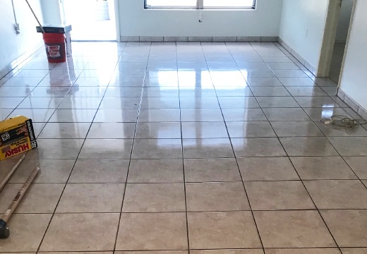 Terrazzo Tiles Cleaning