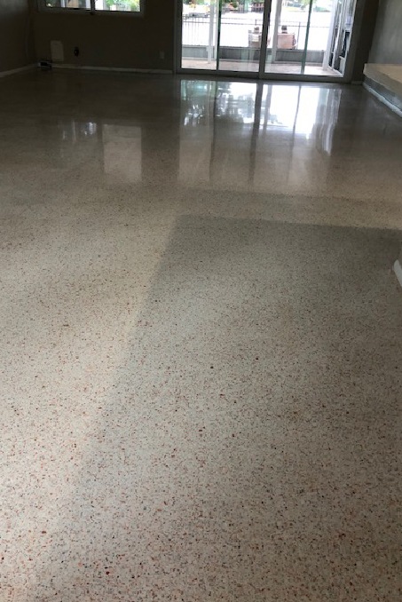Clean Terrazzo Floor