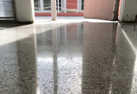 Cleaning Terrazzo Floor