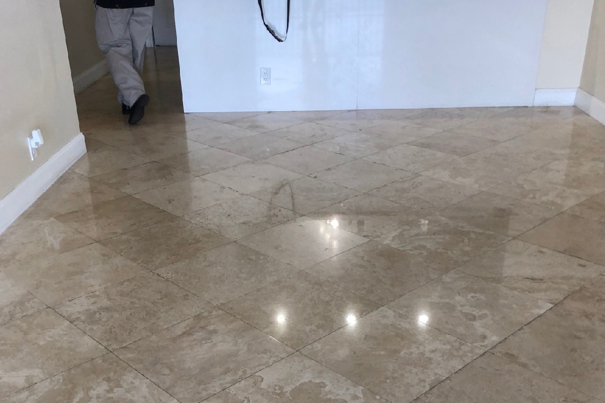 Marble Floor Cleaning