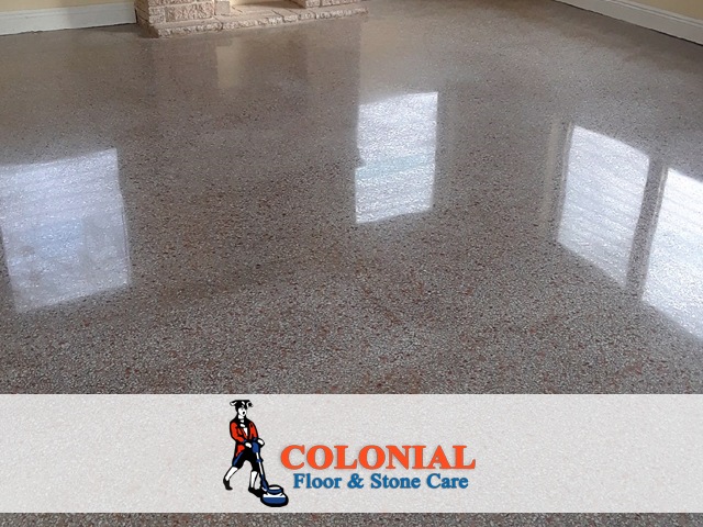 Terrazzo Floor Repairing Process Miami