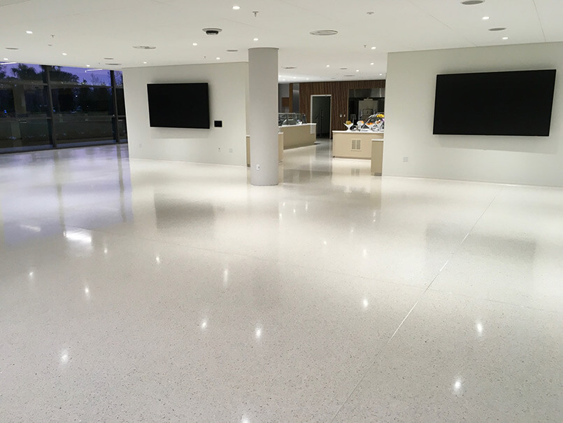 Terrazzo Floors Polishied