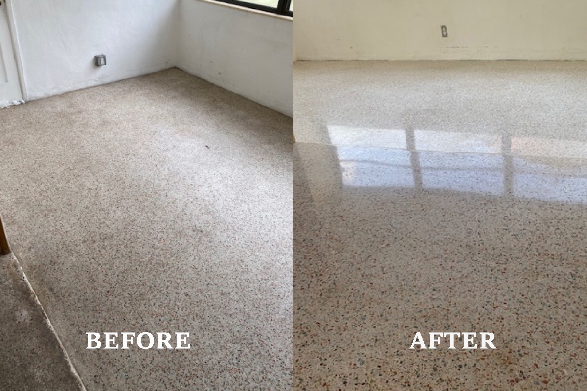 Terrazzo Floor Restoration Fort Lauderdale