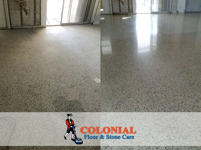 Restored Terrazzo Floors Service Fort Lauderdale