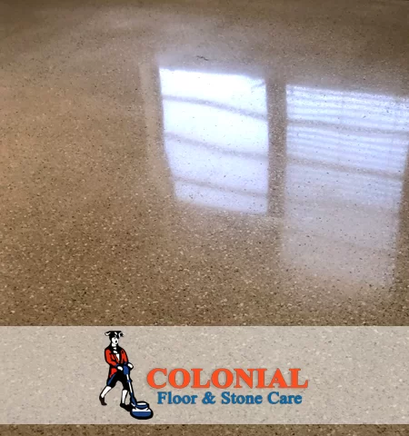 Damage Repair Terrazzo Floors