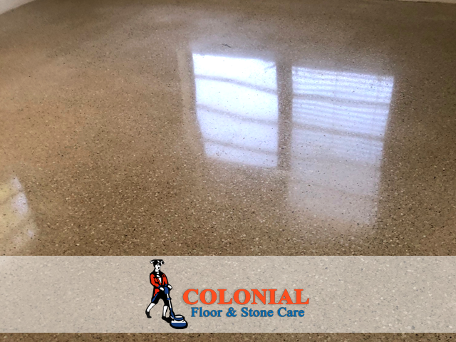 Damage Repair Terrazzo Floors